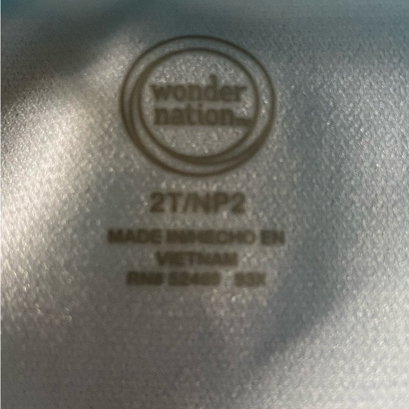 GIRLS SWIMSUITS-CARTERS 2 PIECE & WONDER NATION ONE PIECE - Picture 5 of 5